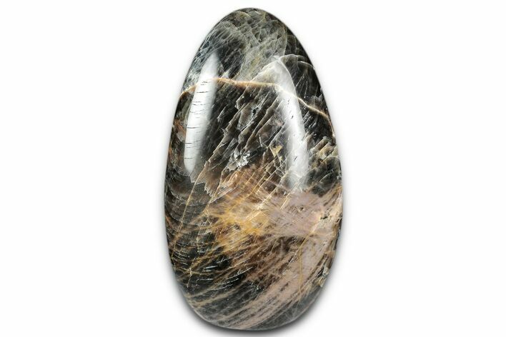 Polished Free-Standing Black Moonstone - Madagascar #348961